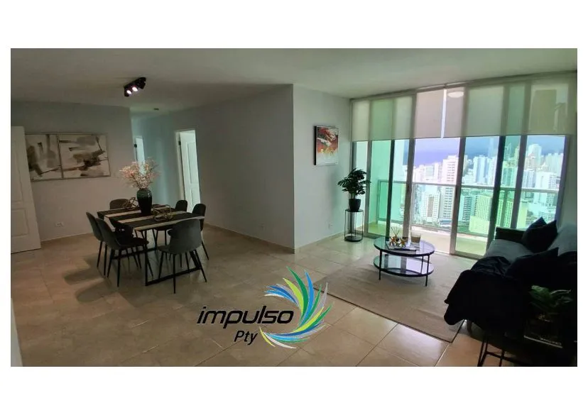 Bella Vista,Alquiler apartamento amoblado de 3 recamaras - 1