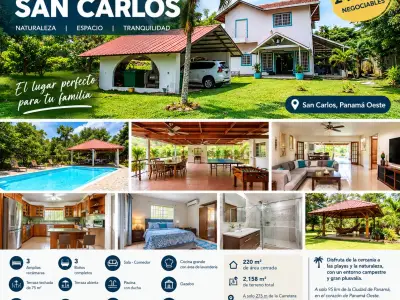 SAN CARLOS,  VENTA DE HERMOSA CASA IDEAL  PARA INVERSION O CASA PROPIA .